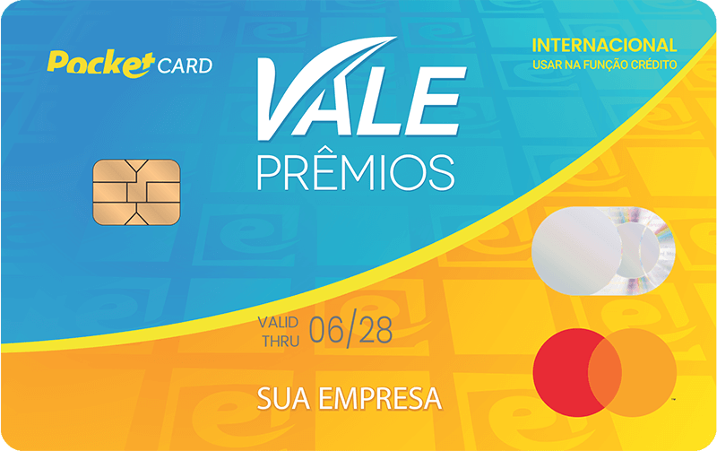 Imagem Cartão PocketCard® Vale Prêmios